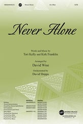 Never Alone SATB choral sheet music cover